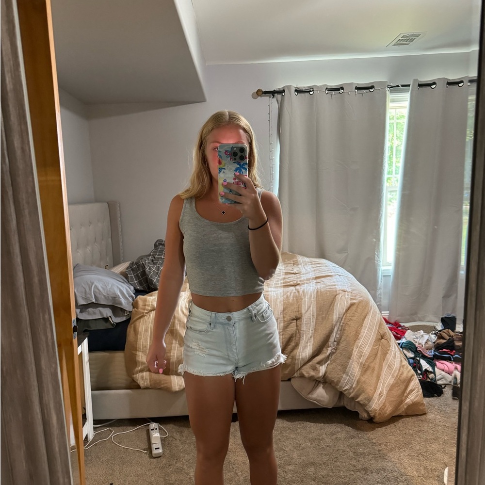 PacSun light blue Jean Jean Shorts